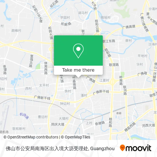 佛山市公安局南海区出入境大沥受理处 map