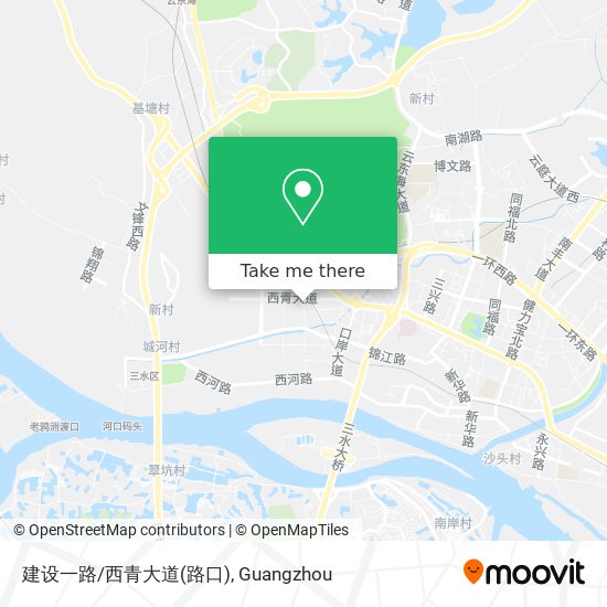 建设一路/西青大道(路口) map