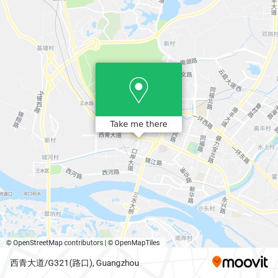 西青大道/G321(路口) map