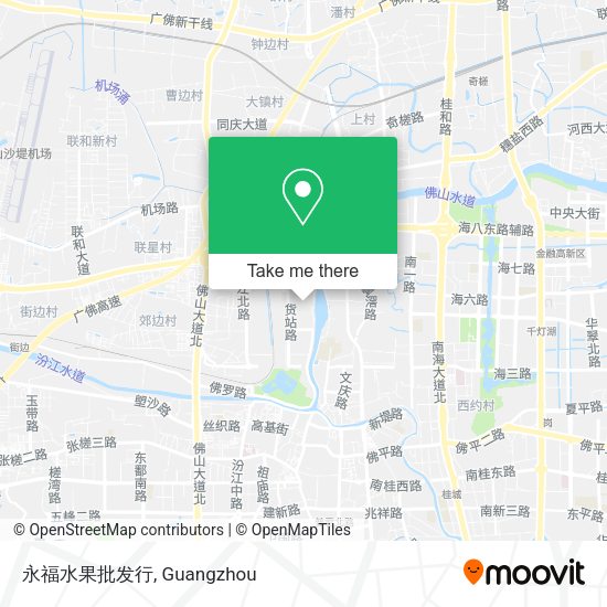 永福水果批发行 map
