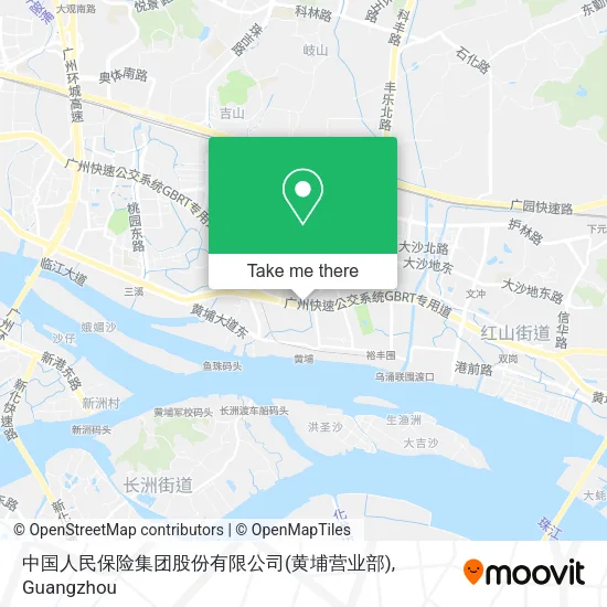 中国人民保险集团股份有限公司(黄埔营业部) map