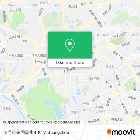 8号公馆国际水汇KTV map