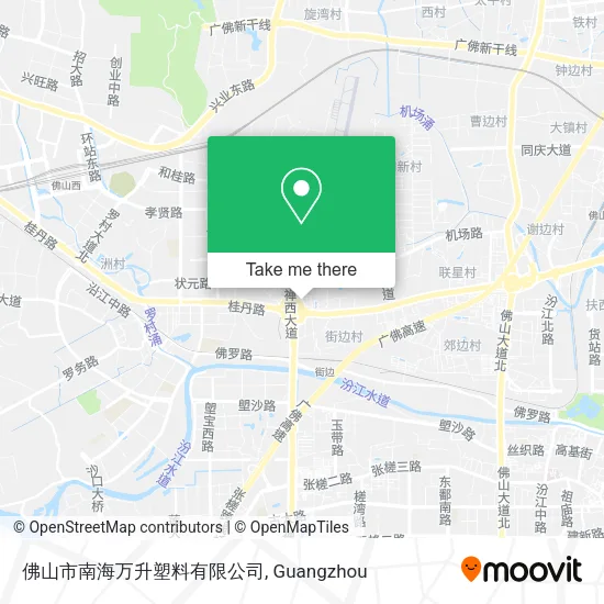佛山市南海万升塑料有限公司 map