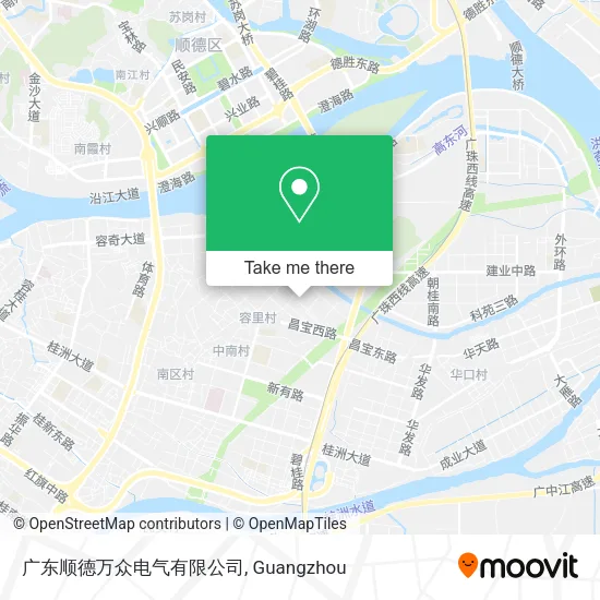 广东顺德万众电气有限公司 map