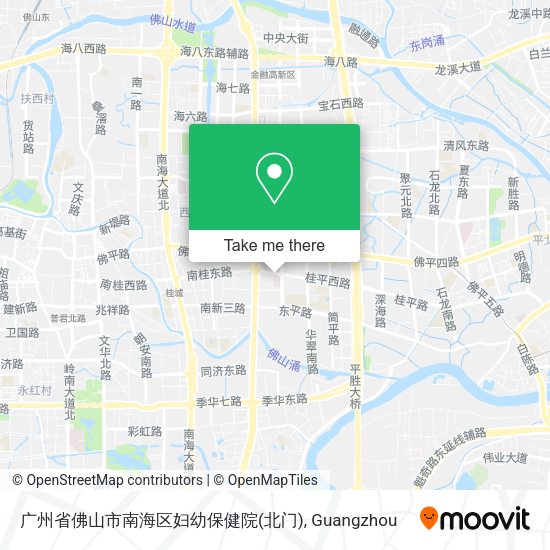 广州省佛山市南海区妇幼保健院(北门) map