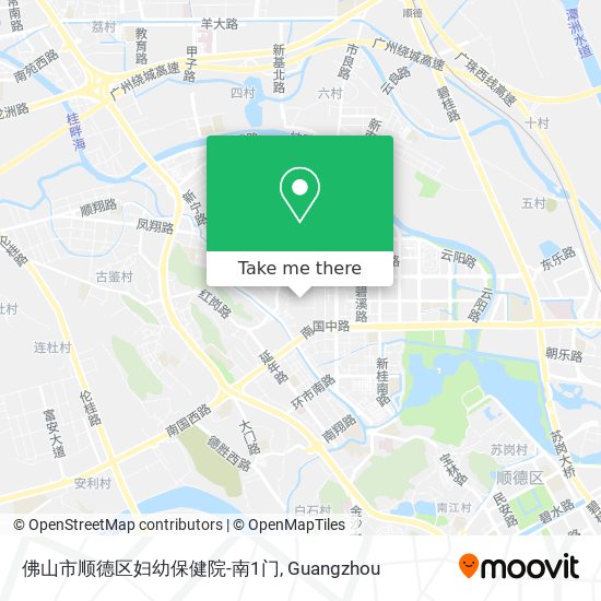 佛山市顺德区妇幼保健院-南1门 map