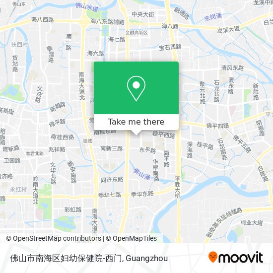 佛山市南海区妇幼保健院-西门 map