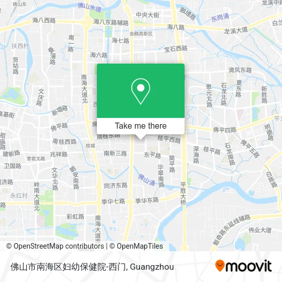 佛山市南海区妇幼保健院-西门 map