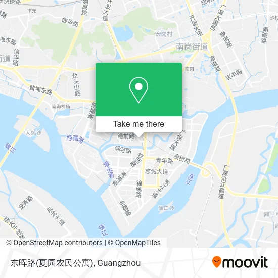 东晖路(夏园农民公寓) map