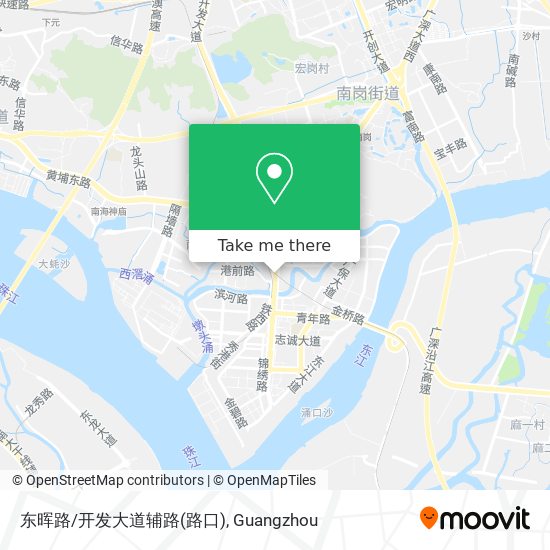 东晖路/开发大道辅路(路口) map
