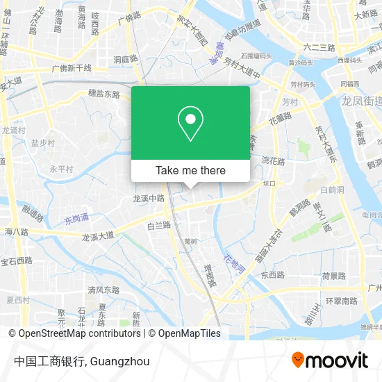中国工商银行 map