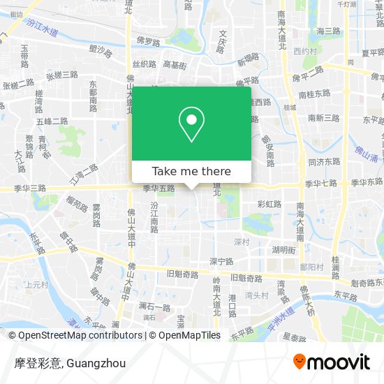 摩登彩意 map