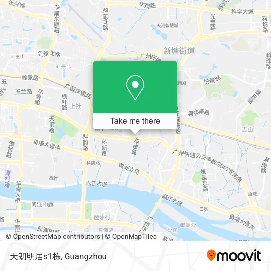 天朗明居s1栋 map