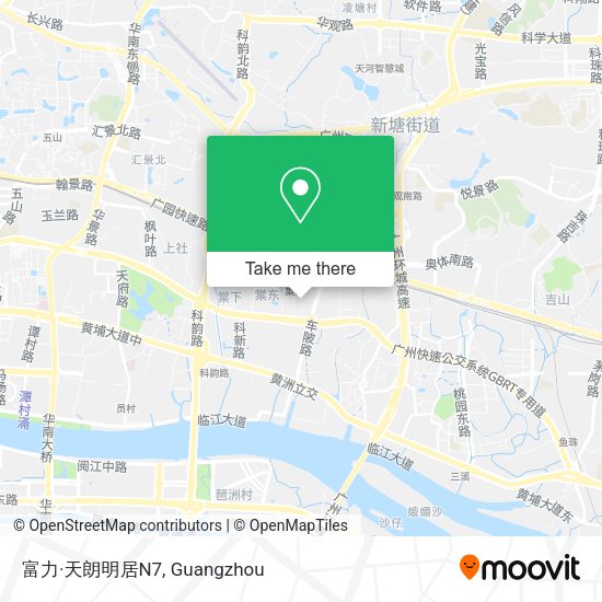 富力·天朗明居N7 map