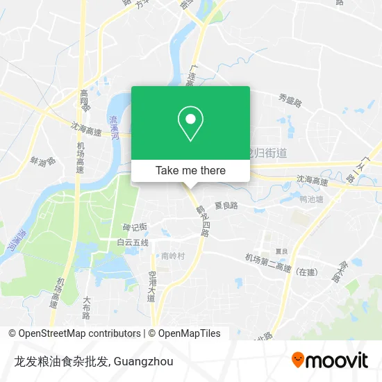 龙发粮油食杂批发 map
