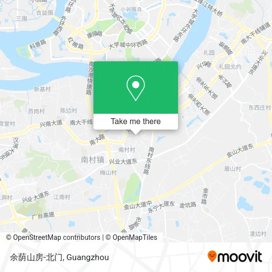 余荫山房-北门 map