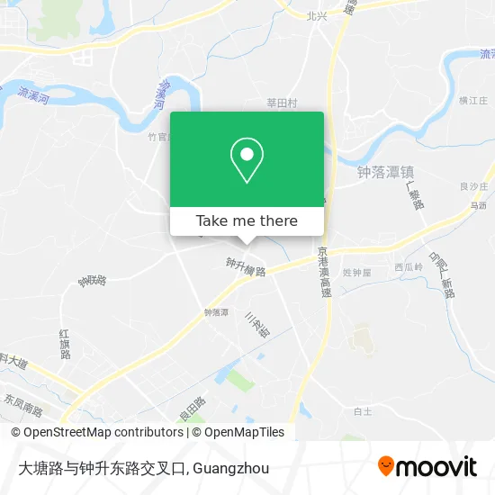 大塘路与钟升东路交叉口 map