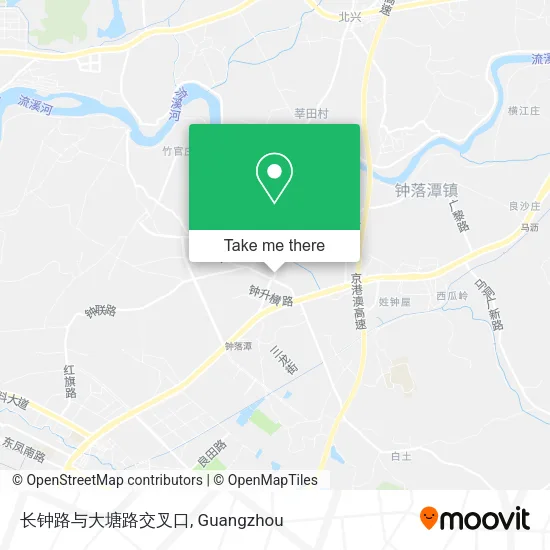 长钟路与大塘路交叉口 map