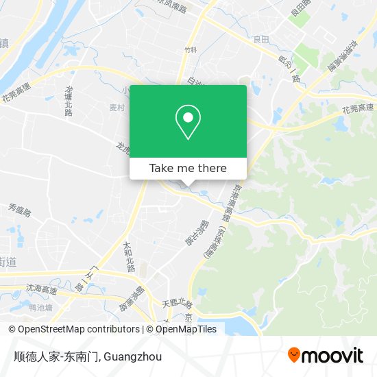 顺德人家-东南门 map