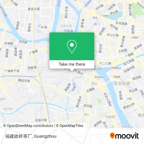 福建政岭茶厂 map