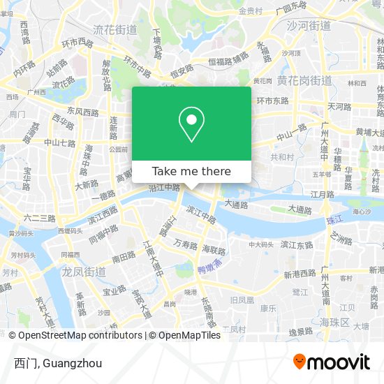 西门 map