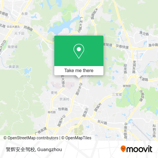 警辉安全驾校 map