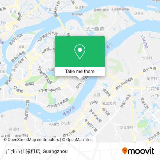 广州市佳缘租房 map