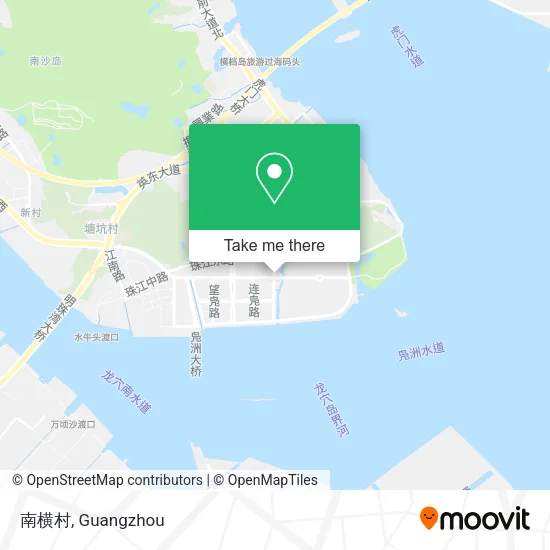 南横村 map