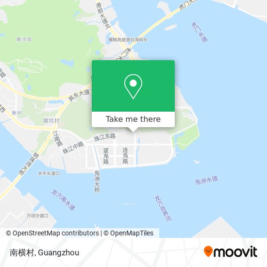 南横村 map