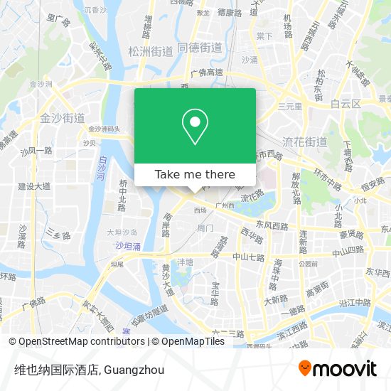 维也纳国际酒店 map
