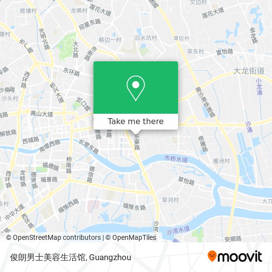 俊朗男士美容生活馆 map