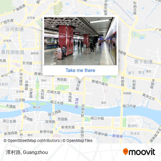 潭村路 map