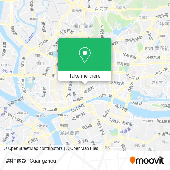 惠福西路 map