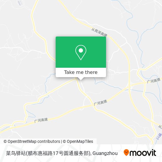 菜鸟驿站(腊布惠福路17号圆通服务部) map