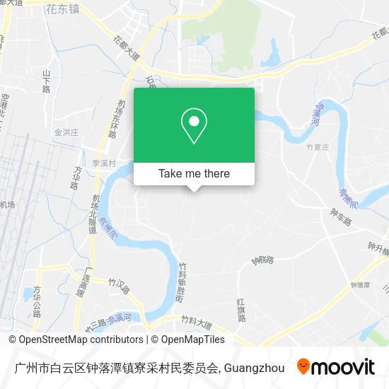 广州市白云区钟落潭镇寮采村民委员会 map