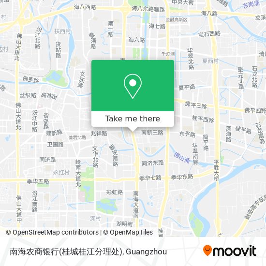 南海农商银行(桂城桂江分理处) map