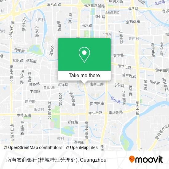 南海农商银行(桂城桂江分理处) map