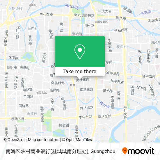 南海区农村商业银行(桂城城南分理处) map