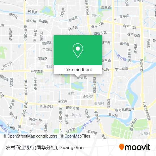 农村商业银行(同华分社) map