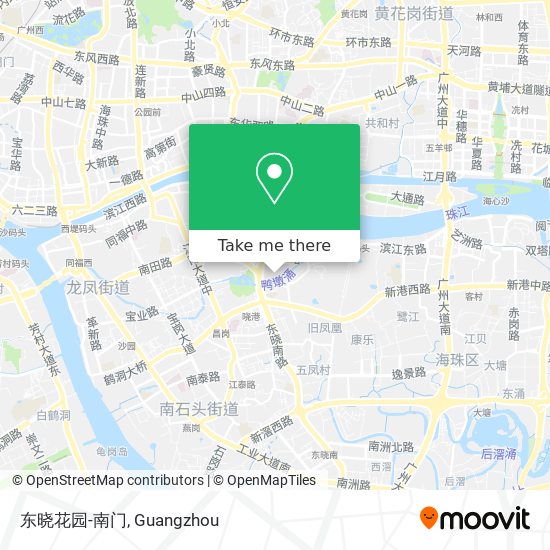 东晓花园-南门 map