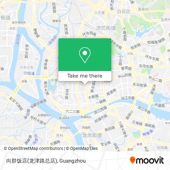 向群饭店(龙津路总店) map