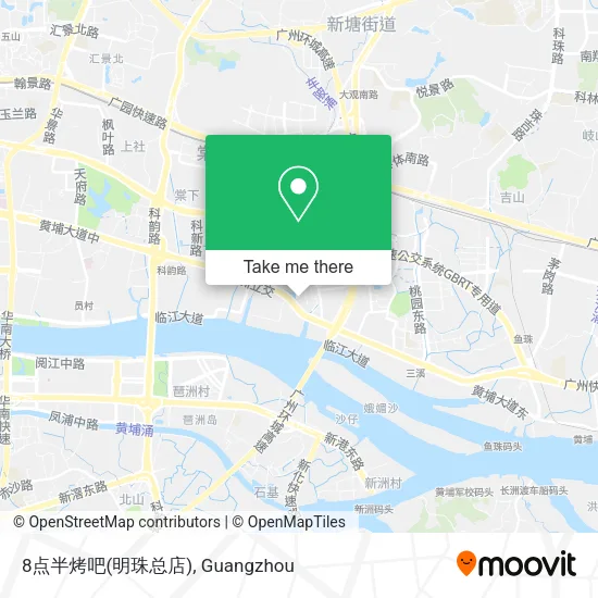 8点半烤吧(明珠总店) map