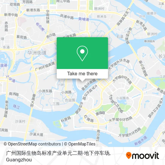 广州国际生物岛标准产业单元二期-地下停车场 map