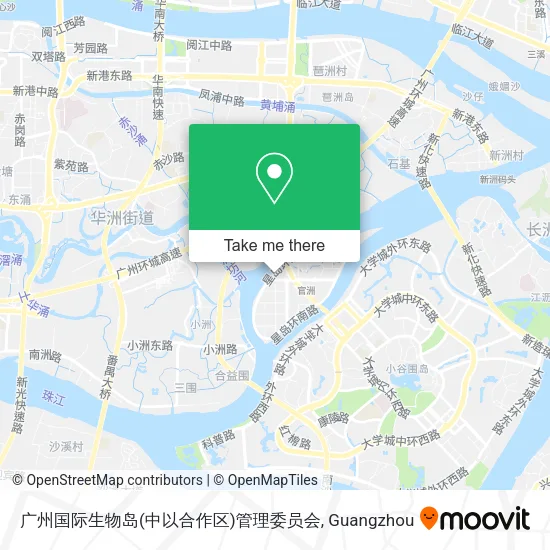 广州国际生物岛(中以合作区)管理委员会 map