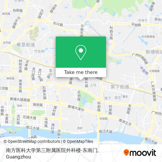 南方医科大学第三附属医院外科楼-东南门 map
