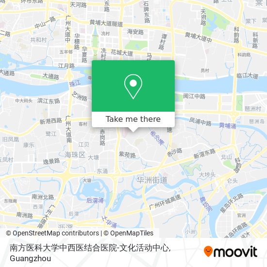 南方医科大学中西医结合医院-文化活动中心 map