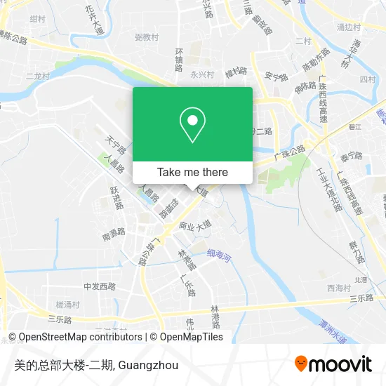 美的总部大楼-二期 map