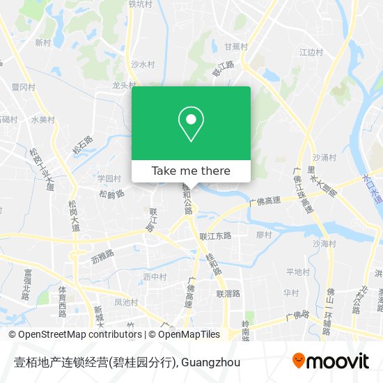 壹栢地产连锁经营(碧桂园分行) map