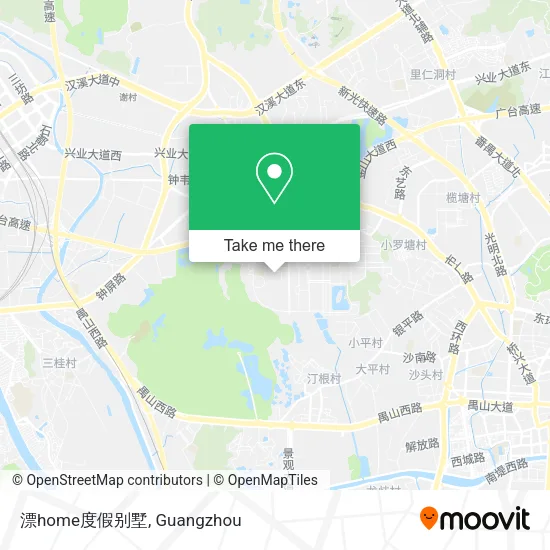 漂home度假别墅 map