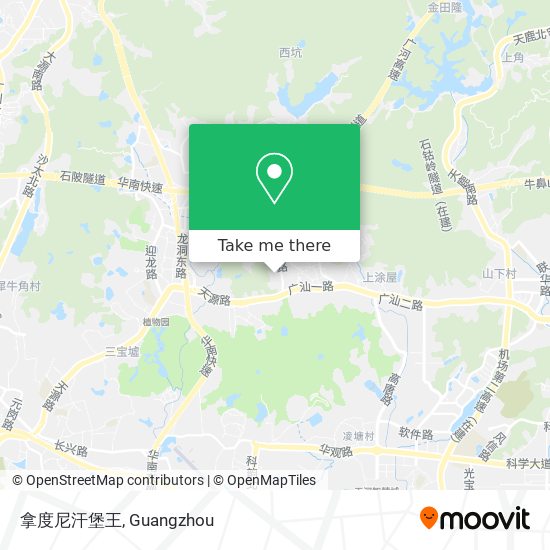 拿度尼汗堡王 map